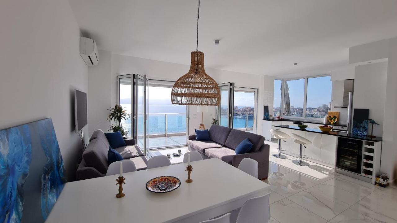 Rocknest Sea View Penthouse Apartment Sarande Luaran gambar