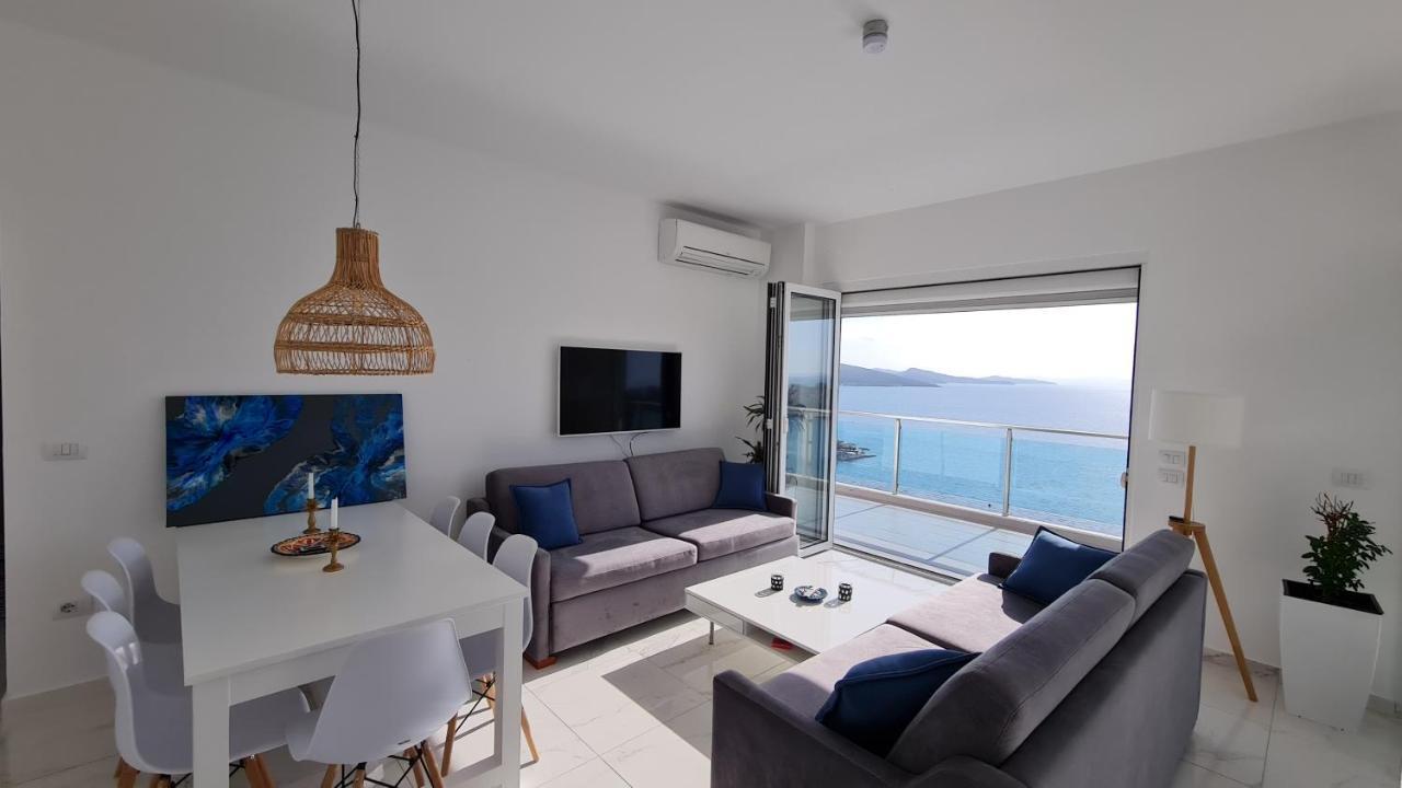 Rocknest Sea View Penthouse Apartment Sarande Luaran gambar