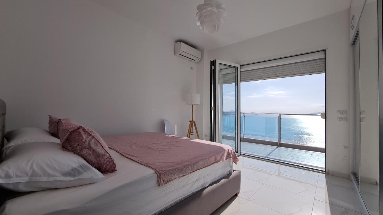 Rocknest Sea View Penthouse Apartment Sarande Luaran gambar