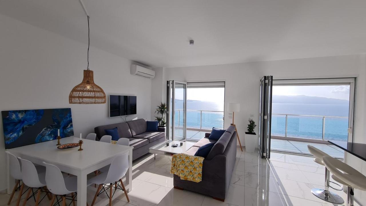 Rocknest Sea View Penthouse Apartment Sarande Luaran gambar